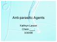 Anti-parasitic%20Agents PowerPoint PPT Presentation
