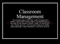 Classroom Management PowerPoint PPT Presentation
