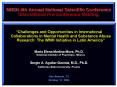 Challenges and Opportunities in International Collaborations in Mental Health and Substance Abuse Re PowerPoint PPT Presentation