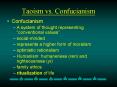 Taoism vs' Confucianism PowerPoint PPT Presentation