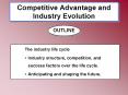 Competitive Advantage and Industry Evolution PowerPoint PPT Presentation