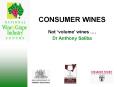 CONSUMER WINES PowerPoint PPT Presentation