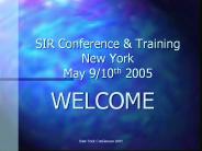 SIR Conference