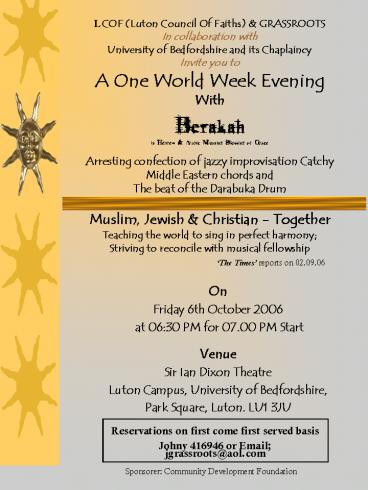 LCOF Luton Council Of Faiths