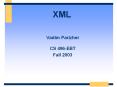 XML PowerPoint PPT Presentation