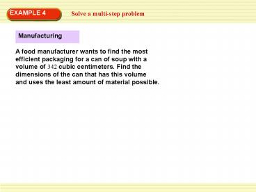 Solve a multistep problem