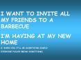 I WANT TO INVITE ALL MY FRIENDS TO A BARBECUE PowerPoint PPT Presentation