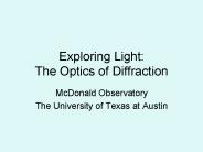 Exploring Light: The Optics of Diffraction