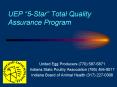 UEP 5Star Total Quality Assurance Program PowerPoint PPT Presentation