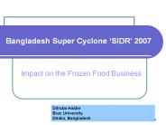 Bangladesh Super Cyclone 