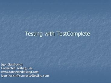 presentation player overlay