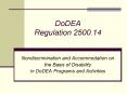 DoDEA Regulation 2500'14 PowerPoint PPT Presentation