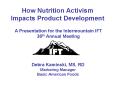 How Nutrition Activism Impacts Product Development PowerPoint PPT Presentation
