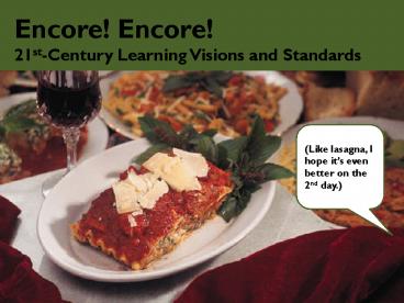 Thinking Thoughtfully About Technology and Standards