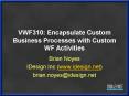 VWF310: Encapsulate Custom Business Processes with Custom WF Activities PowerPoint PPT Presentation