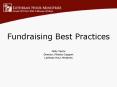 Fundraising Best Practices PowerPoint PPT Presentation