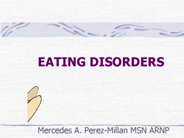 EATING DISORDERS
