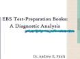 EBS TestPreparation Books: A Diagnostic Analysis PowerPoint PPT Presentation