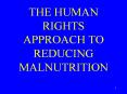 THE%20HUMAN%20RIGHTS%20APPROACH%20TO%20REDUCING%20MALNUTRITION PowerPoint PPT Presentation