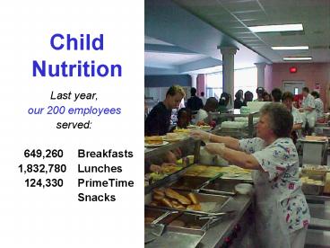 Child Nutrition