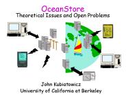OceanStore Theoretical Issues and Open Problems