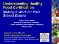 Understanding Healthy Food Certification