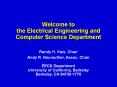 Welcome to the Electrical Engineering and Computer Science Department PowerPoint PPT Presentation