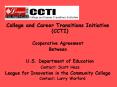 College and Career Transitions Initiative CCTI PowerPoint PPT Presentation