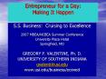 Entrepreneur for a Day:  Making It Happen PowerPoint PPT Presentation