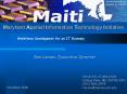 Maryland Applied Information Technology Initiative PowerPoint PPT Presentation