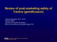 Review of post-marketing safety of Factive (gemifloxacin) PowerPoint PPT Presentation
