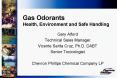 Gas Odorants Health, Environment and Safe Handling PowerPoint PPT Presentation