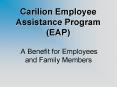 Carilion Employee Assistance Program EAP PowerPoint PPT Presentation