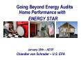 Going Beyond Energy Audits Home Performance with PowerPoint PPT Presentation