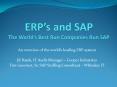 ERPs and SAP The Worlds Best Run Companies Run SAP PowerPoint PPT Presentation