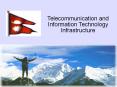 Telecommunication and Information Technology Infrastructure PowerPoint PPT Presentation