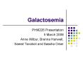 Galactosemia PowerPoint PPT Presentation