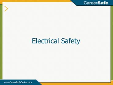 Electrical Safety