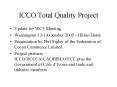 ICCO Total Quality Project PowerPoint PPT Presentation