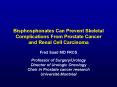 Bisphosphonates Can Prevent Skeletal Complications From Prostate Cancer and Renal Cell Carcinoma PowerPoint PPT Presentation