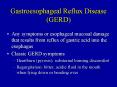Gastroesophageal Reflux Disease GERD PowerPoint PPT Presentation