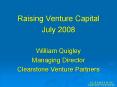 Raising Venture Capital PowerPoint PPT Presentation