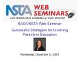 NASA/NSTA Web Seminar: PowerPoint PPT Presentation