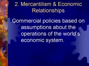 2' Mercantilism