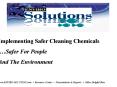 IMPLEMENTING USE OF CLEANING CHEMICALS SAFER PEOPLE AND THE ENVIRONMENT PowerPoint PPT Presentation