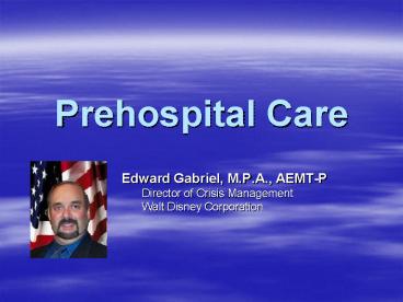Prehospital Care