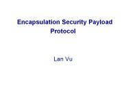 Encapsulation Security Payload