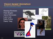 Vision based Animation The Inverse of an Inverse Problem