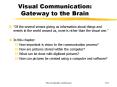 Visual Communication: Gateway to the Brain PowerPoint PPT Presentation