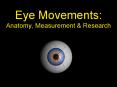 Eye Movements: Anatomy, Measurement PowerPoint PPT Presentation
